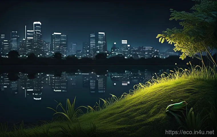 도시화와 생태 변화 - **Prompt 1: The Encroaching Concrete Jungle**
    A stark contrast scene depicting a rapidly urbaniz...